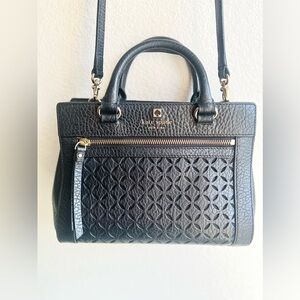 Kate Spade Perri Lane Romy black Leather satchel